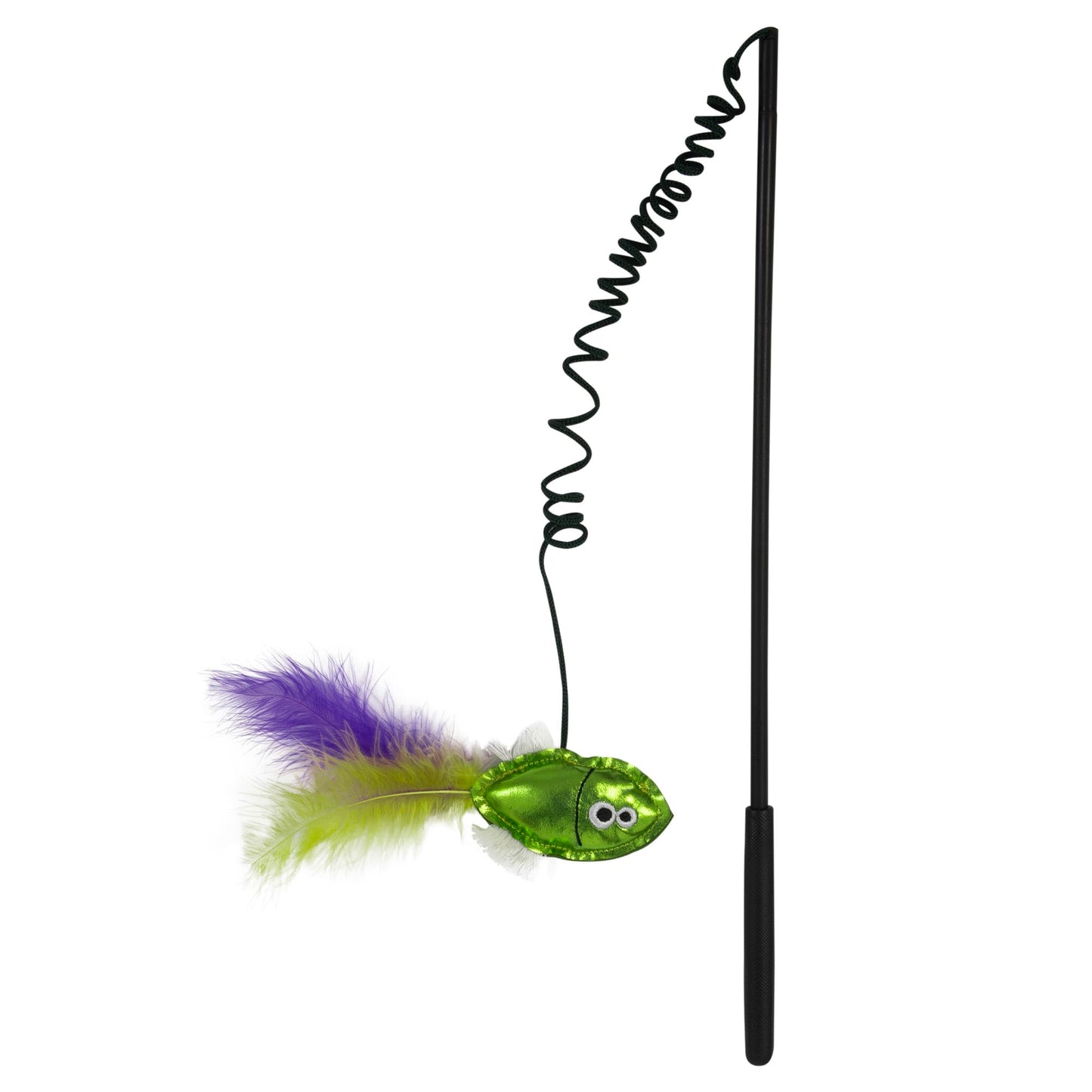 Mad Cat SAS-Sea Wand Catnip and Silvervine Teaser Cat Toy, for Hunting Instincts