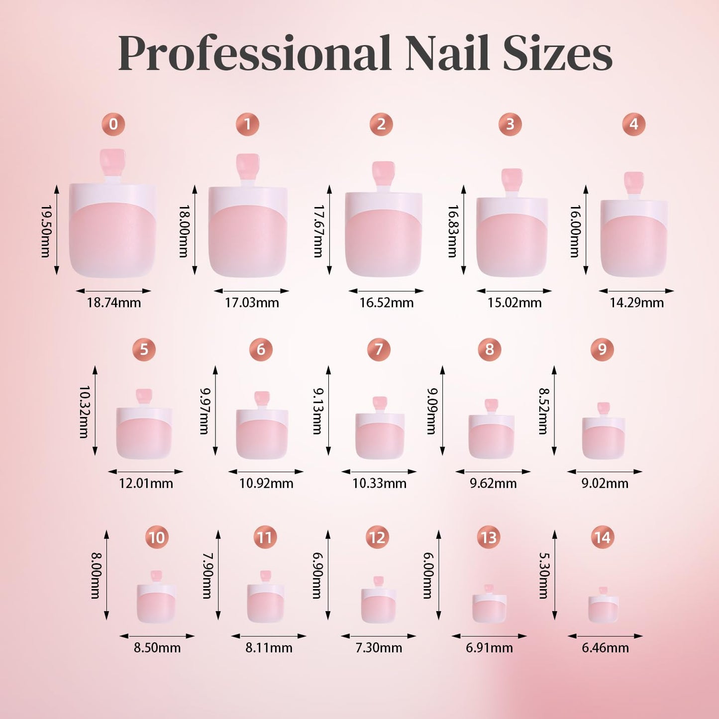 Leefrei Press on Toenails for Women, Short Square Pre-designed Matte White French Tip Toe Press on Nails Fake Toe Nails for DIY, 15 Sizes 150 pcs Glue on Toe Nail Tips Extensions (TPSN03)