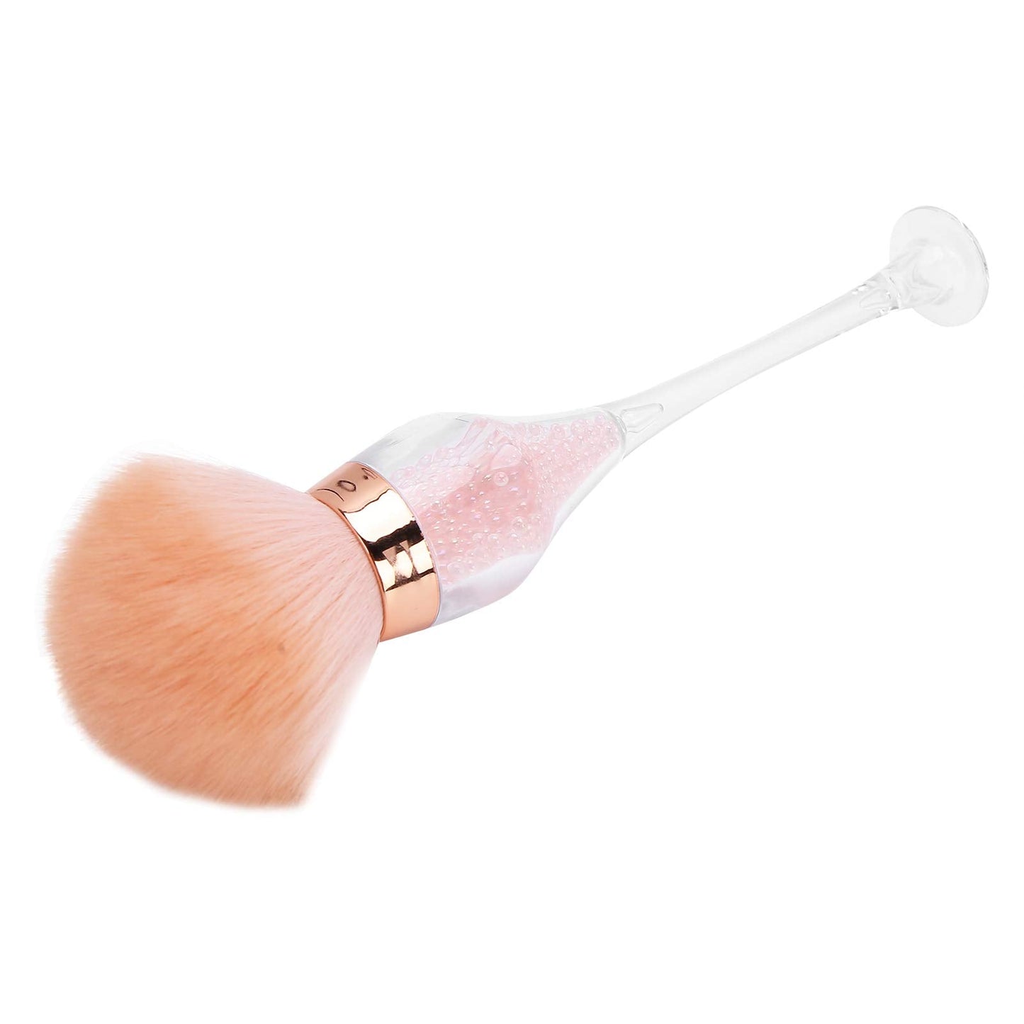 Professional Nail Art Dust Removal Brush, Nail Dust Removal Brush, Portable Blusher Loose Powder Brush Manicure Tool Powder Brush Makeup Brush