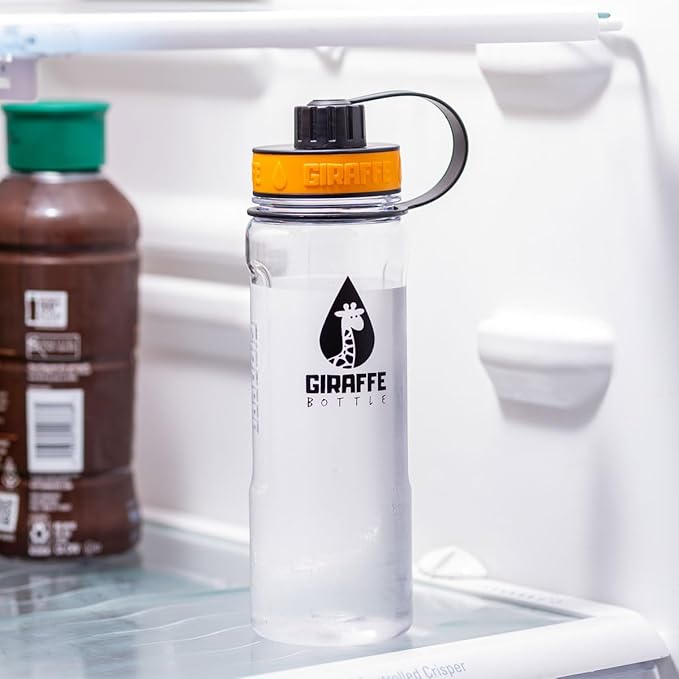 Giraffe Bottle Journey Hydration System, Clear Tritan Bottle, 36 inch / 92 cm Journey Straw