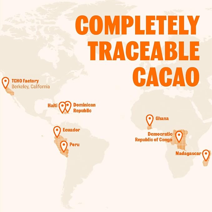 TCHO 3-Bar Chocolate Variety Pack | Toffee Time, Choco Latte & Aww Nuts | Single Origin, Plant Based, Organic & Fair Trade, | Non GMO, Non-Dairy, Vegan, Soy Free (2.5oz each)