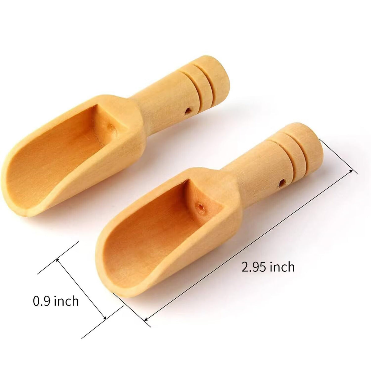 20pc Mini Wooden Spoons (20 Count)