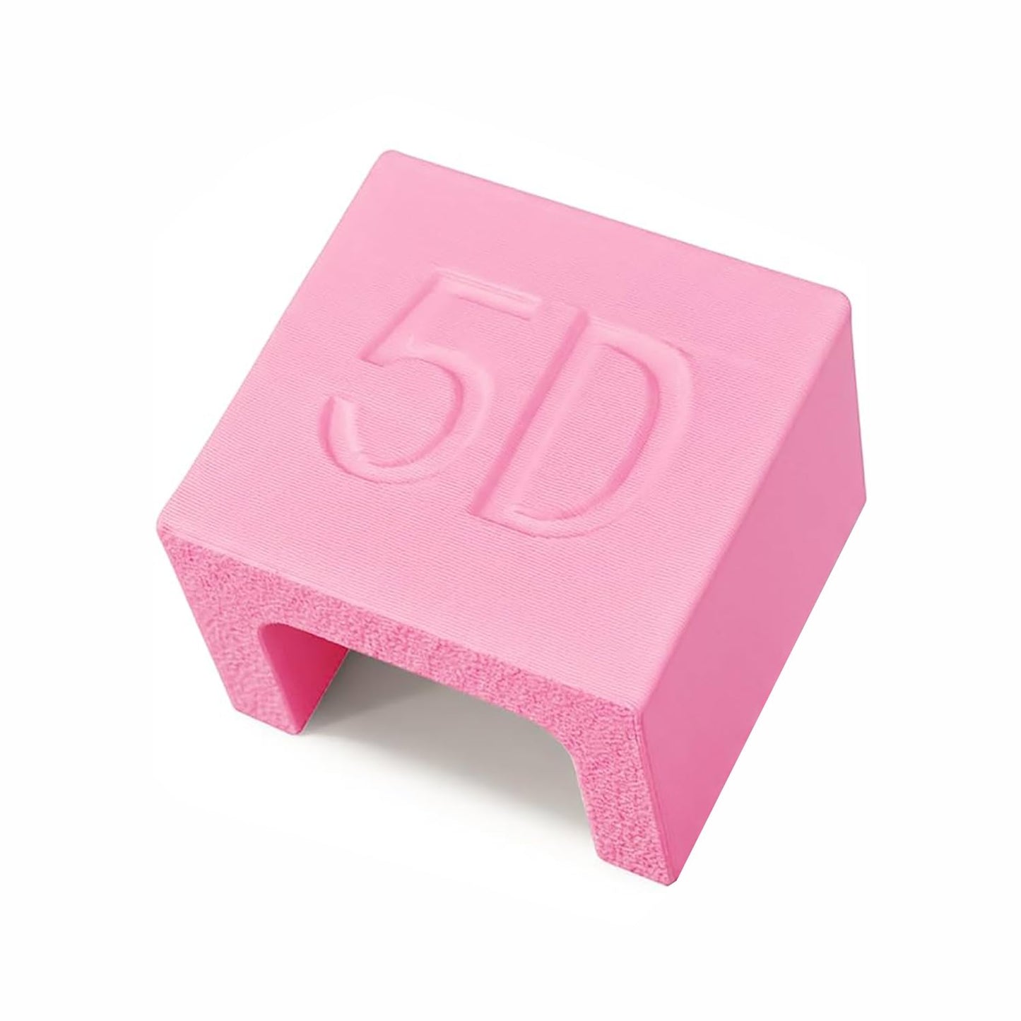 2Pcs 5D Cat Eye Nail Magnet, Strong U-Shape Cat Eye Gel Polish Magnet Tool, Professional Nail Art Magnet Block for Creating 3D/5D Cat Eye, Crystal & Starry Sky Effects for Salon & DIY Manicure