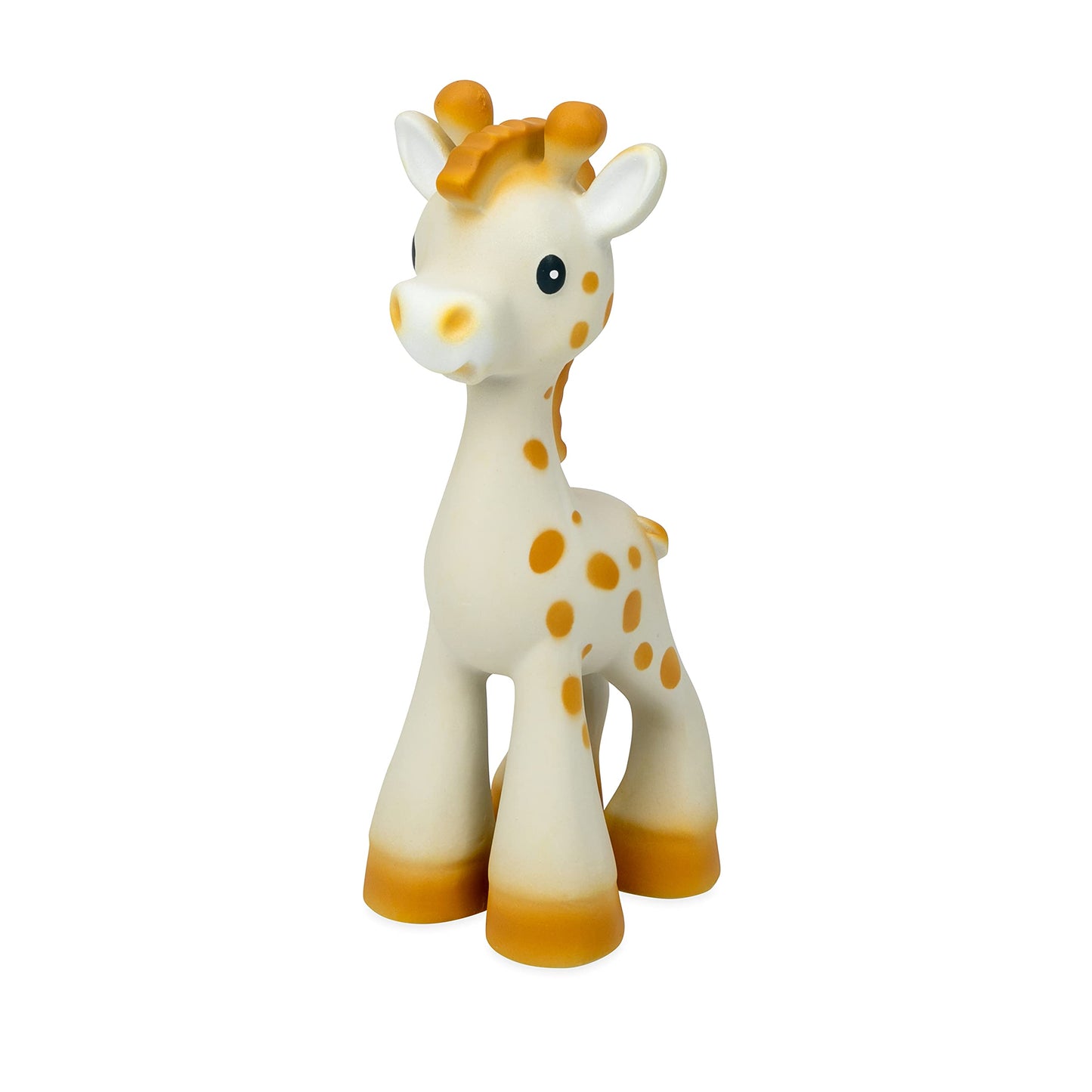 Nuby Jackie The Giraffe Natural Rubber Teether - 3+ Months - Baby Teething Toy
