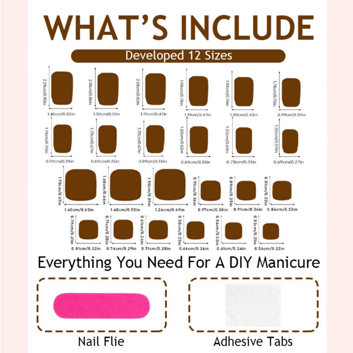 48Pcs White French Tip Press on Toenails Press on Nails Short Square Fake Nails with Design Pink Glue on Nails Nude False Nails Glossy Reusable Summer Nails Toenails for Women Manicure