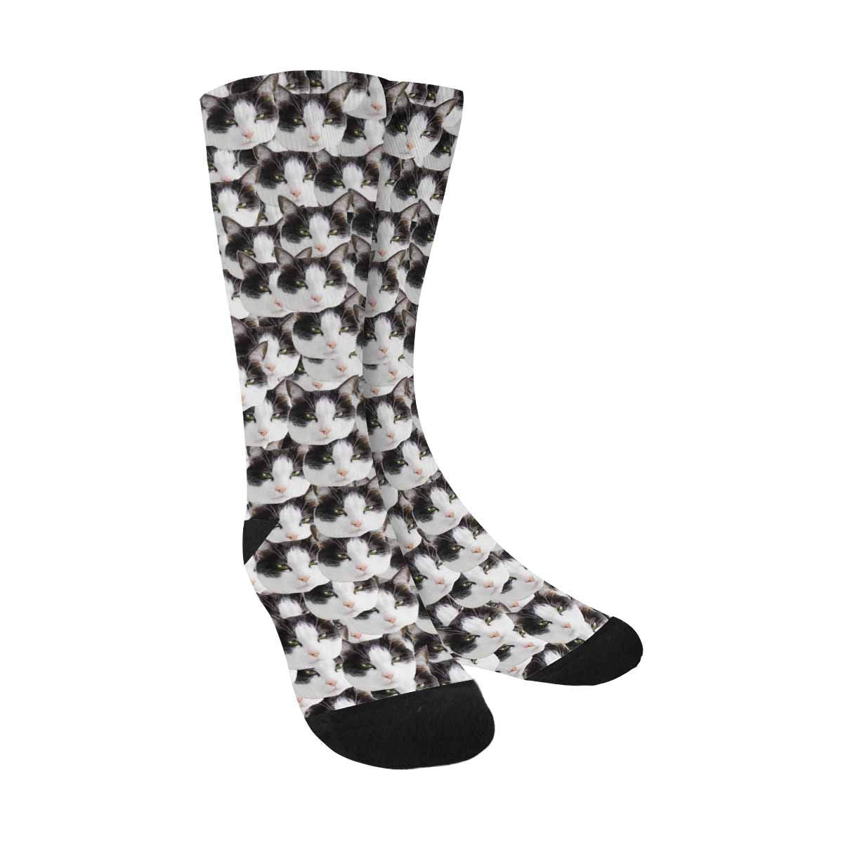 Custom Personalized Tie Dye Socks With Face - Funny Customized Socks for Men and Women Dog Lovers