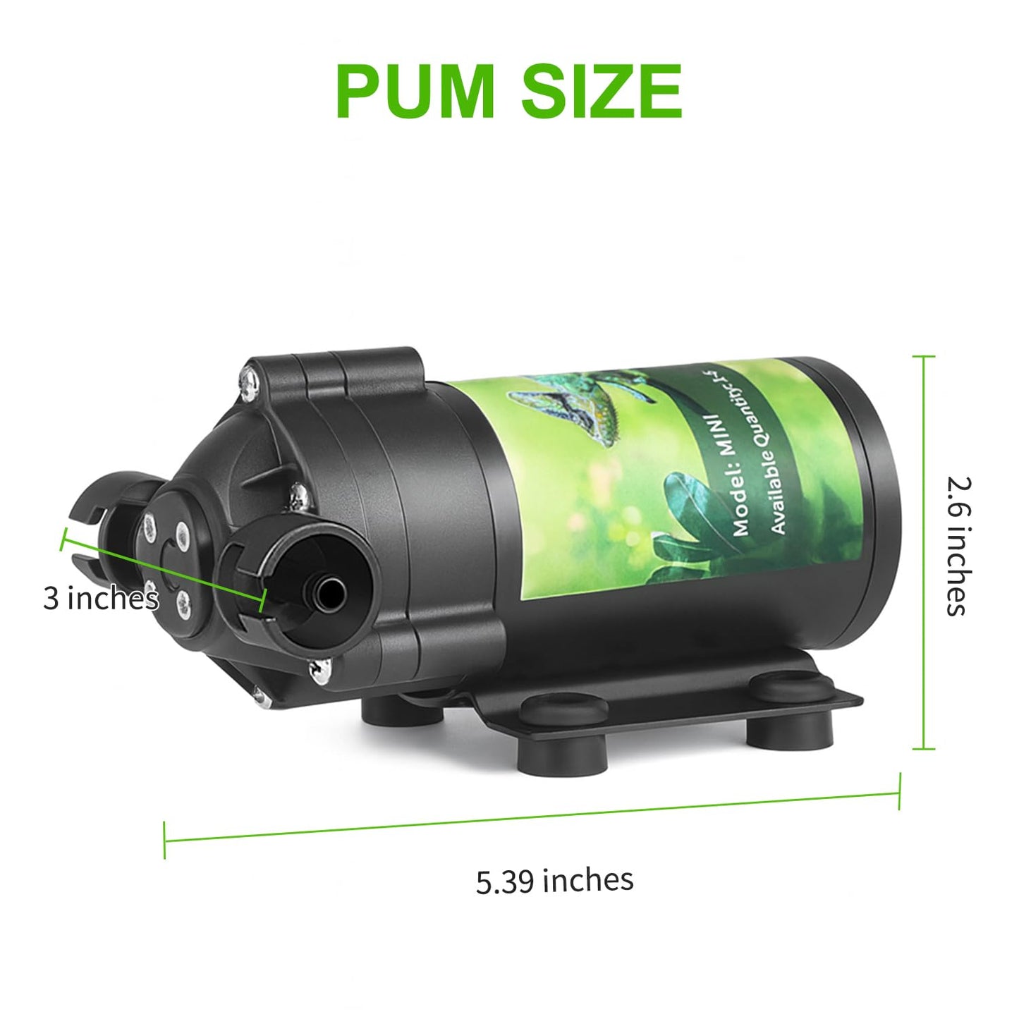 Reptile Misting System with Timer, 6 Adjustable-Joint Nozzles, Self-Priming Pump, Quiet Fine Mist for Chameleons, Geckos, Frogs & Terrariums