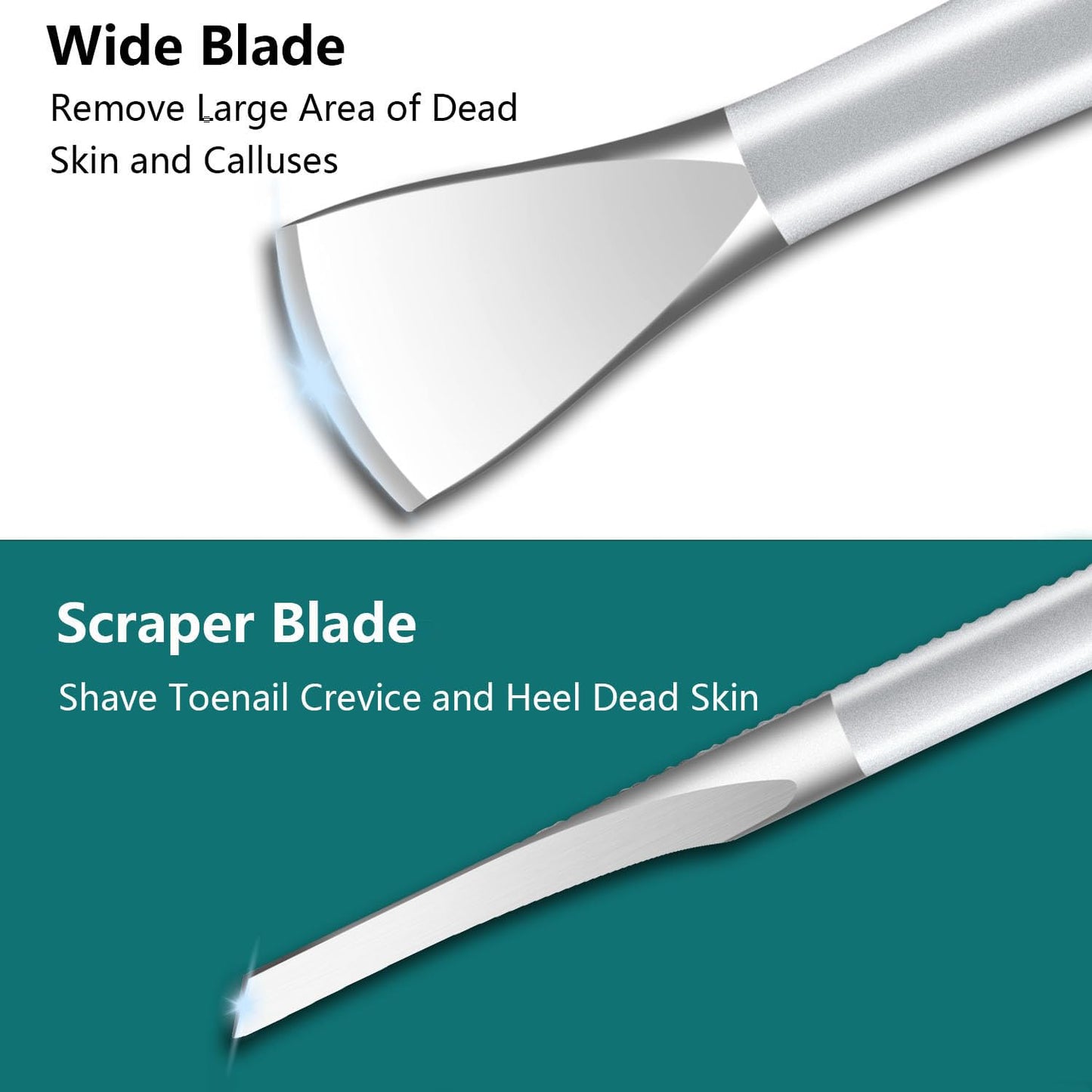 Pedicure Tools for Feet,Ingrown Toenail Treatment,Ingrown Toenail Removal Kit,Pedicure Set,Toenail Grooming Kit,Top Notch Foot Blade, Super Sharp Toenail Clippers (8 Pack)