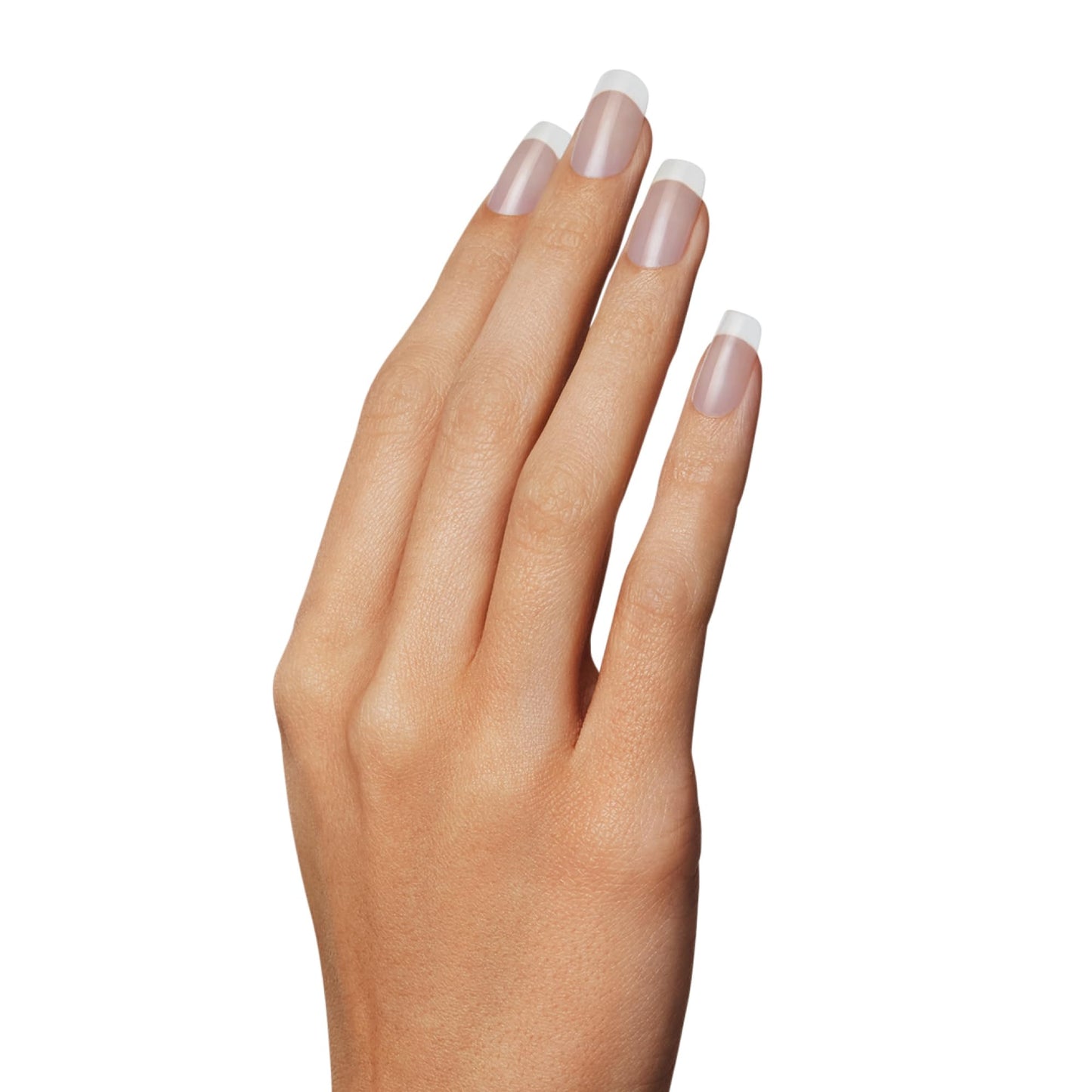 Dashing Diva GelXtend Nail Tips, 2 Pack - Clear, Medium Length, Square - Acrylic Nails with LED Glue - Lasts Up to 14 Days - No-Soak, Easy Removal
