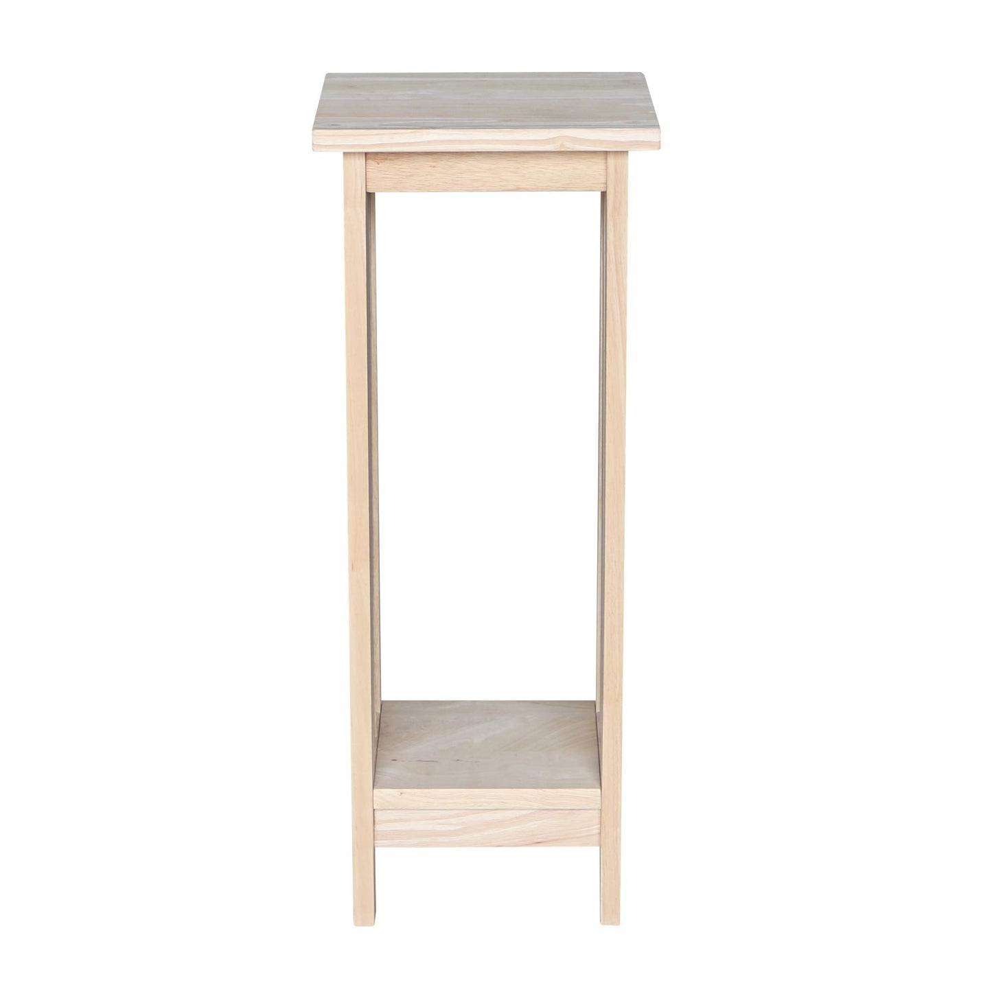 International Concepts Mission Plant Stand, 30-Inch High, Solid Parawood, Unfinished