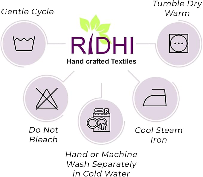 Ridhi Hand Block Print Dolphin Gray Square Cotton Tablecloth 60" x 60" Reusable Table Cover Decorative Everyday Use for Dining, Farmhouse, Home Gift for Spring, Easter, Valentine