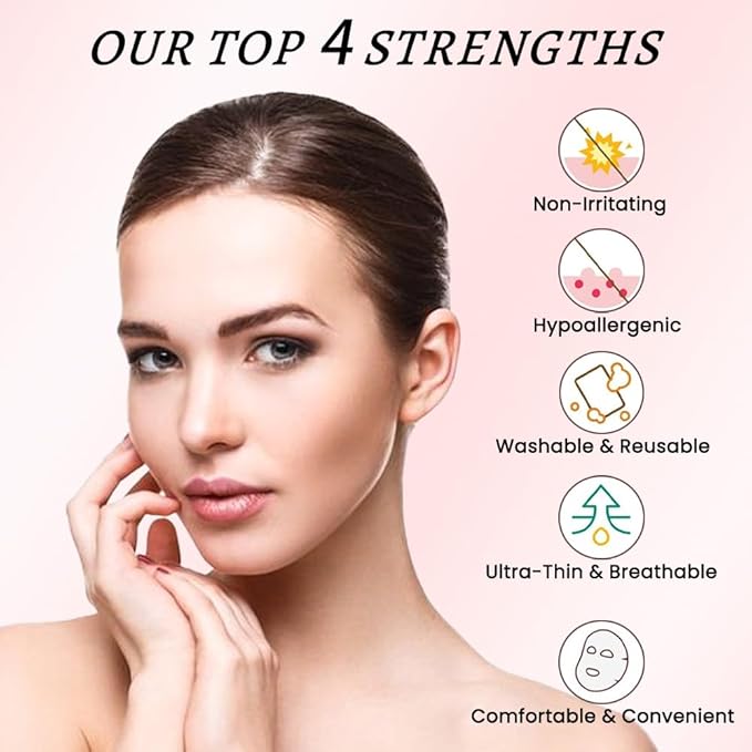 Kaely Wrinkle Patches for Face Overnight, Silicone Scar Tape for Wrinkles Forehead, Smile Line, Face Tape for Wrinkles Overnight Sleeping Lifting Sagging Skin, 256 Pcs (16 Sheets of 16 Patches)