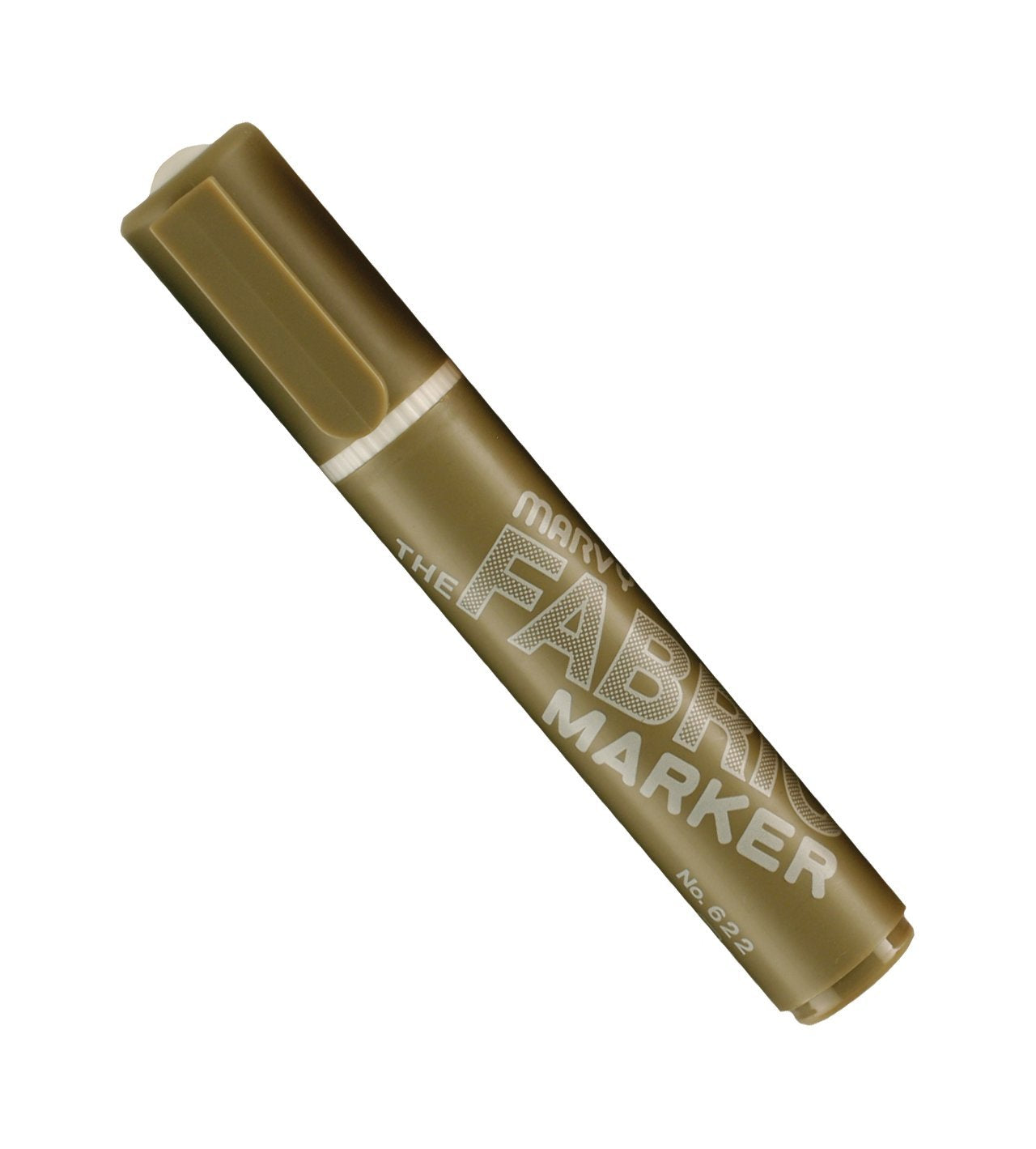 UCHIDA Marvy Broad Point Fabric Marker Art Supplies, Khaki, 1 Count (Pack of 1)