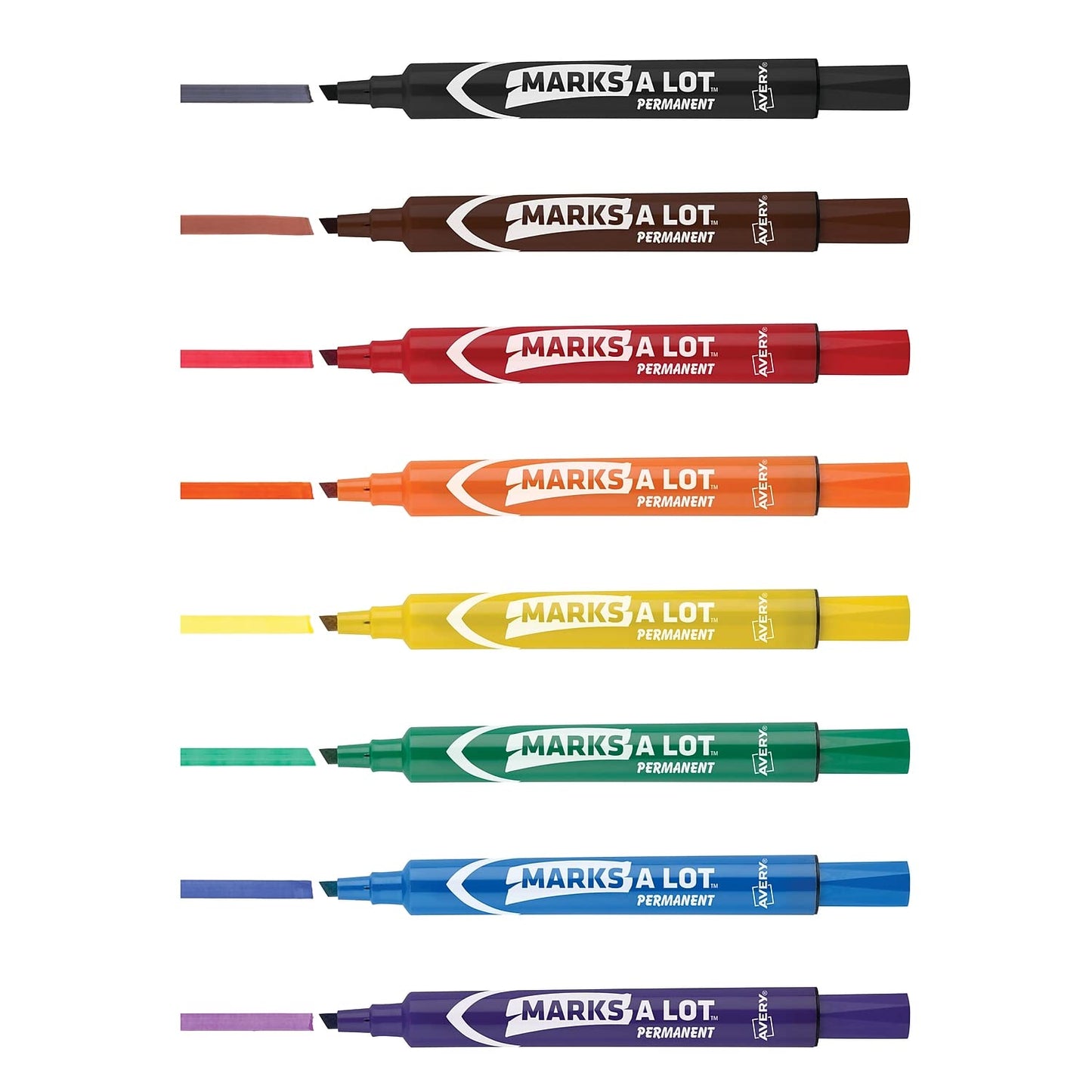 AVE24800 - Avery Marks-A-Lot EverBold Flipchart Markers