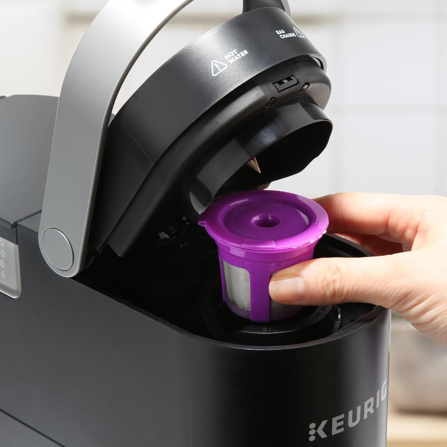 Pro Mael 360 Count Disposable K Cup Filters, Coffee Filter Paper for Keurig Brewers Single Serve 1.0 and 2.0, Use with Reusable K Cup Pods (White)