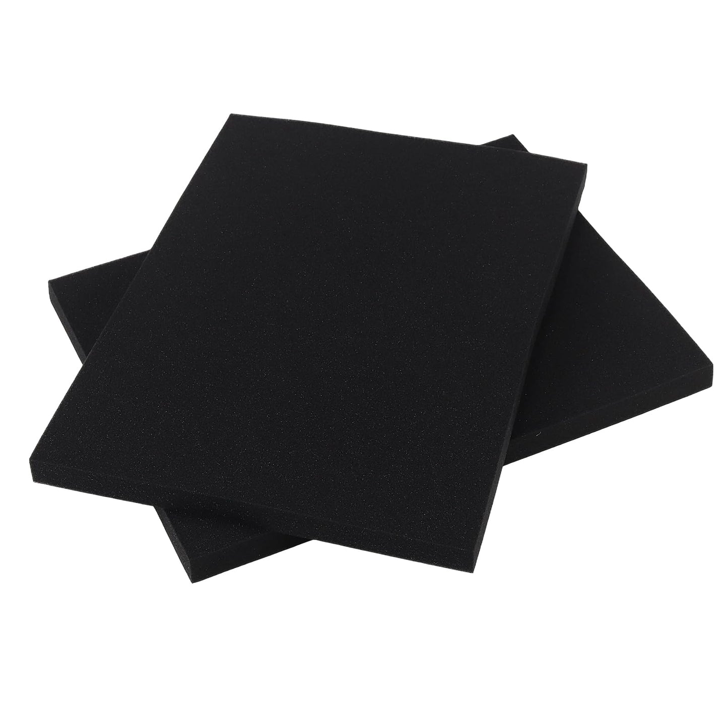 NINGWAAN 6 PCS Foam Insert Black, Cuttable Foam Padding Sheets Cushioning Inserts for Packing Cases, Toolbox, Crafts Make, Moving, 16 x 12 x 1 inch