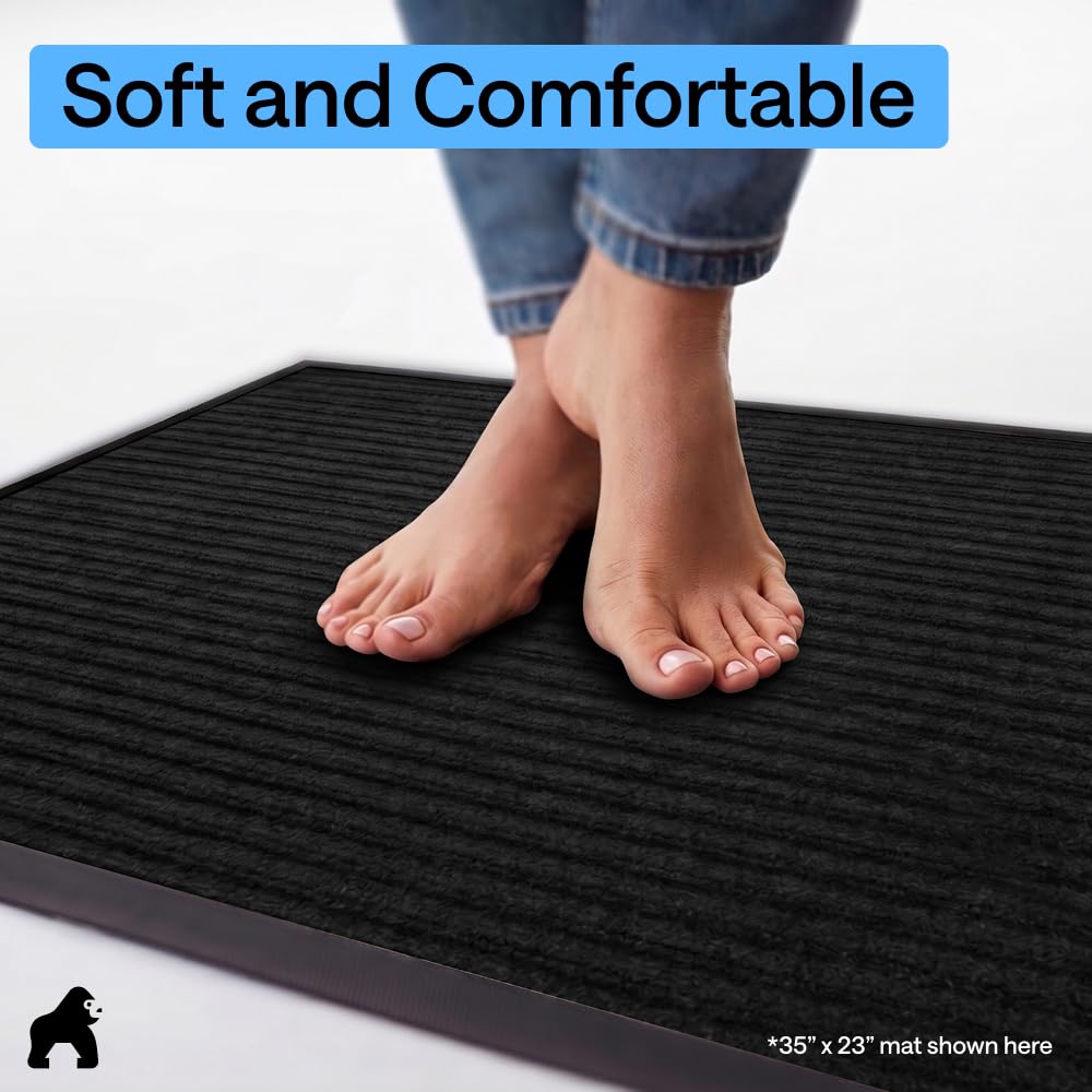 Waterproof Traffic Guard Door Mat (9.8125 Sq Ft)
