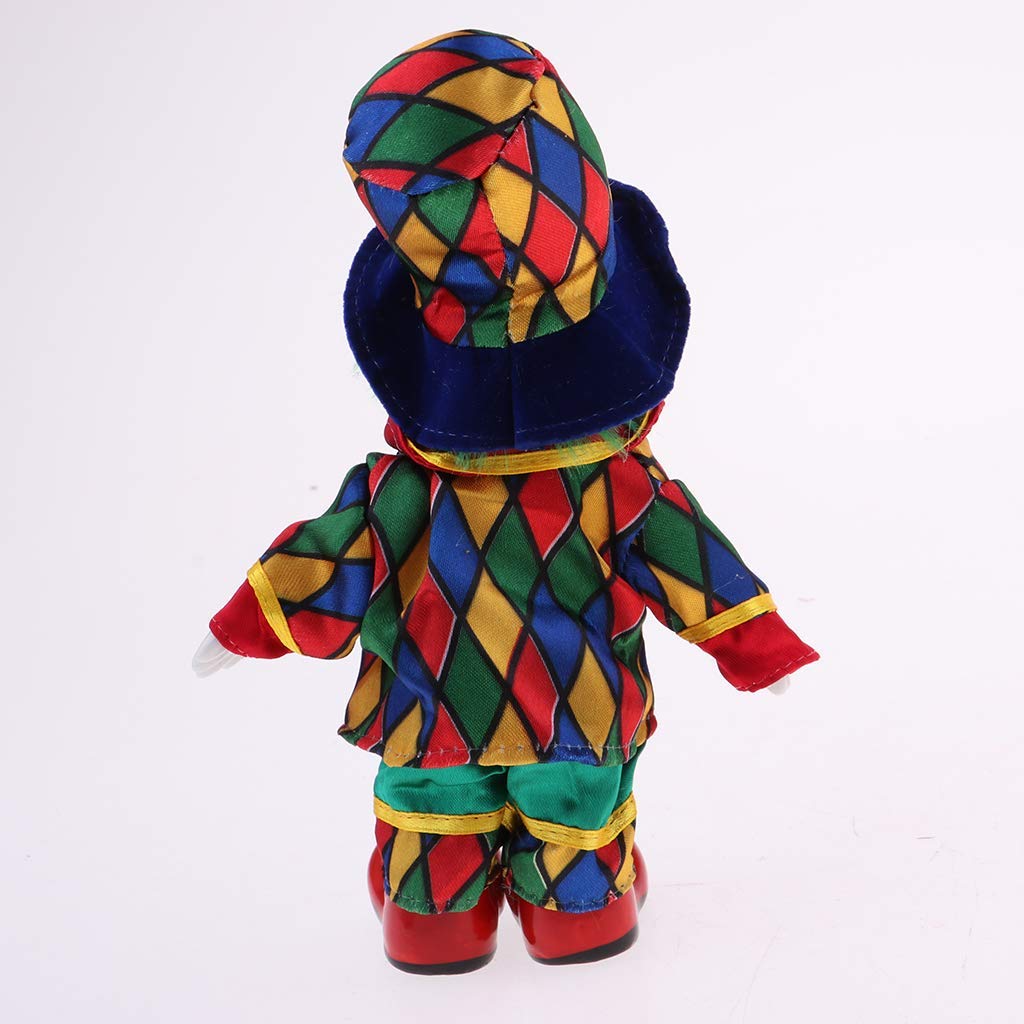 KODORIA Clown Doll Clown Figure Doll Halloween Ornaments Home Table Desk Top Decor - #4