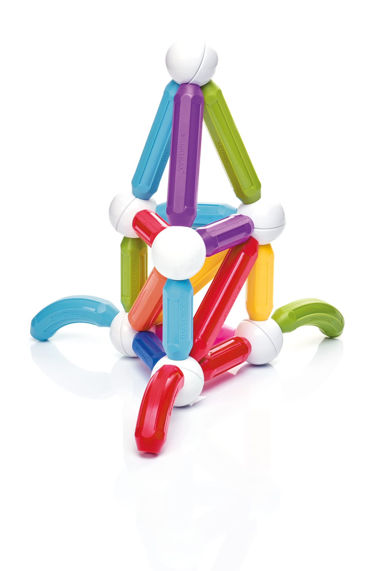 SmartMax Start Plus STEM Building Magnetic Discovery Set, Ages 1-6 (30 Pieces)