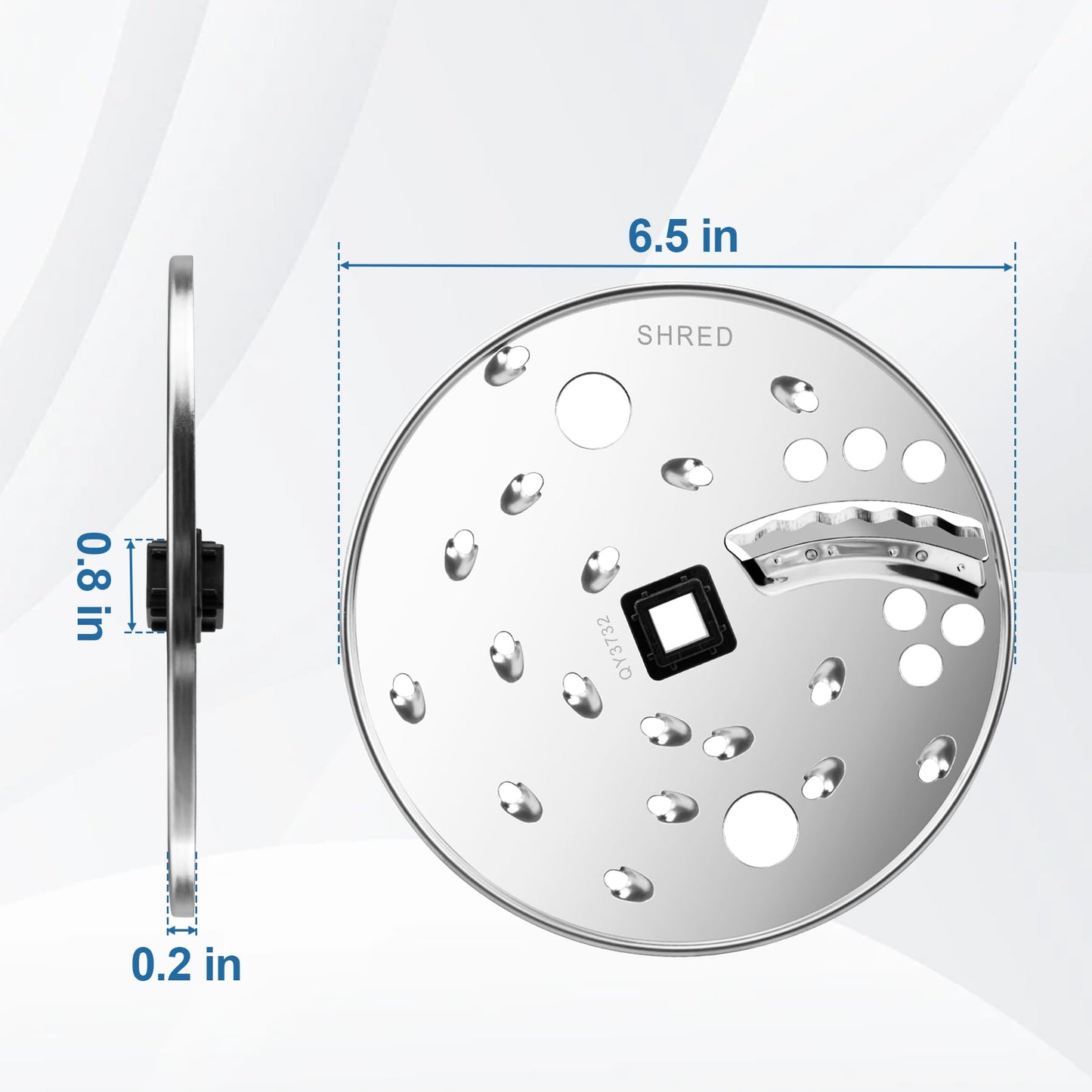 SLICE SHRED DISC BLADE for Hamilton Beach Food Processor 70730 70670 70740 70760