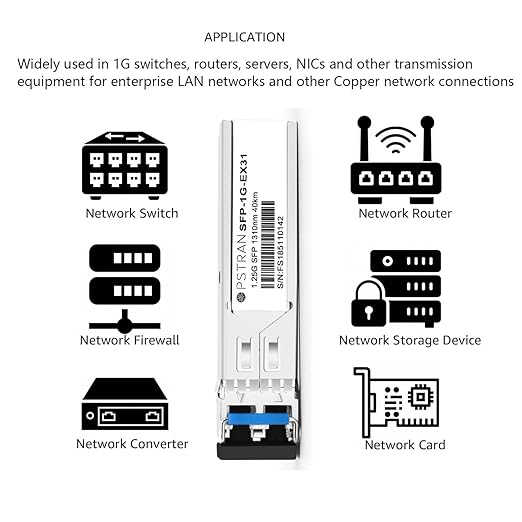 OPSTRAN 1000BASE-LX SFP Optical Transceiver Module Compatible with D-Link DEM-314GT 1310nm 40km DDM Duplex LC SMF