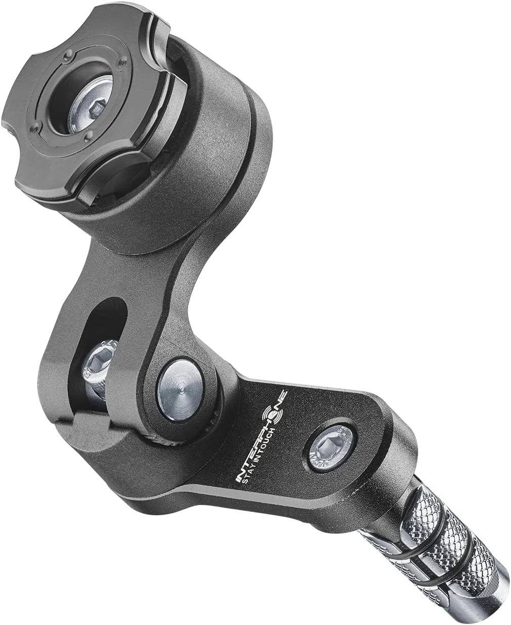 Interphone, Forkstem Mount, Steering Headstock Mount for Supersport Motorbike with Adjustable Position