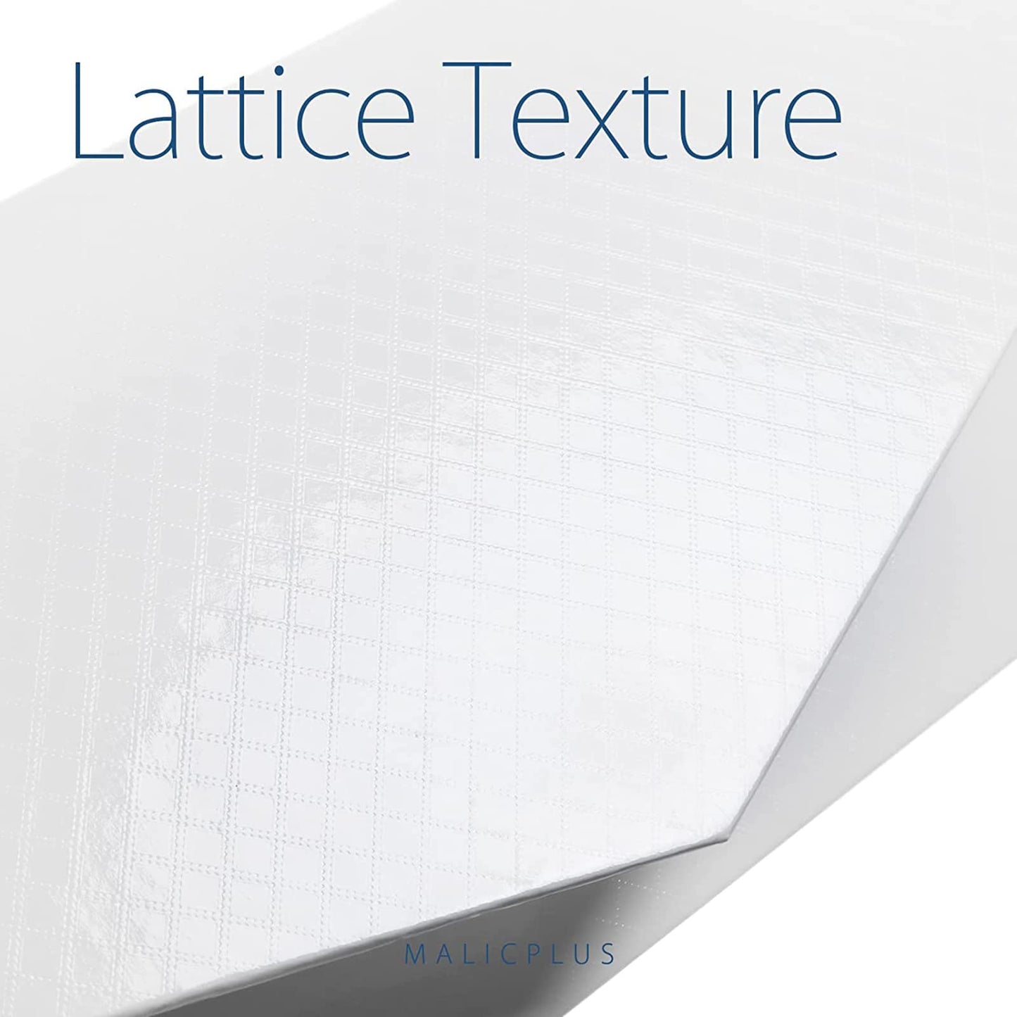 MALICPLUS Extra Large Gift Box with Lids for Mothers Day 17x14.5x5.5 Inches, White Bridesmaids Proposal Box with Magnetic Closure for All Occasion (Lattice Texture)