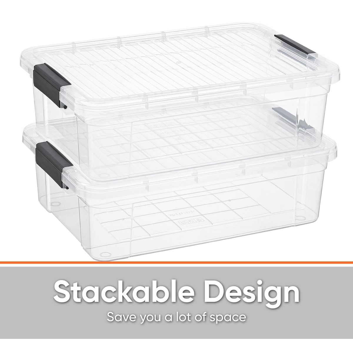 Storage Bins with Lids