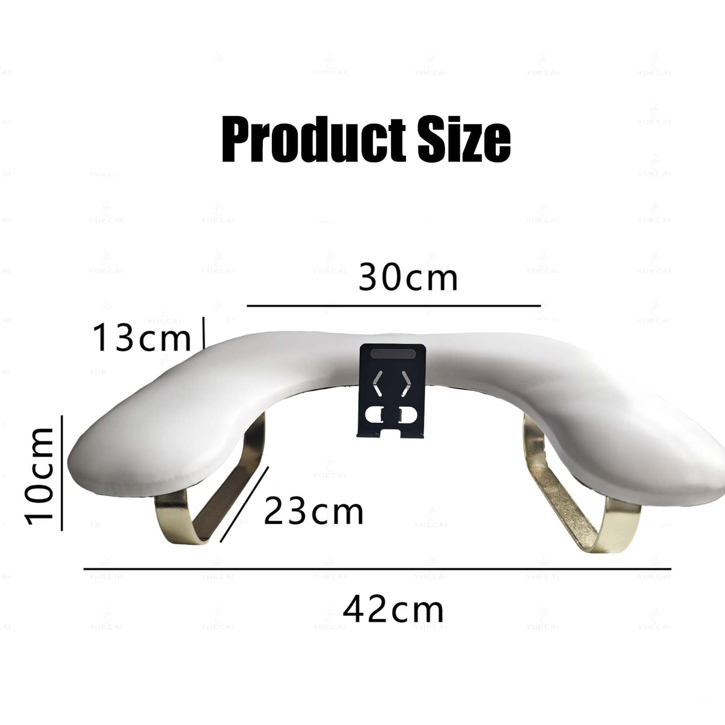 Yizhuo Ergonomic Nail Arm Rest with Adjustable Phone Holder & 2 PCS Nail Arm Rest Covers Bundle