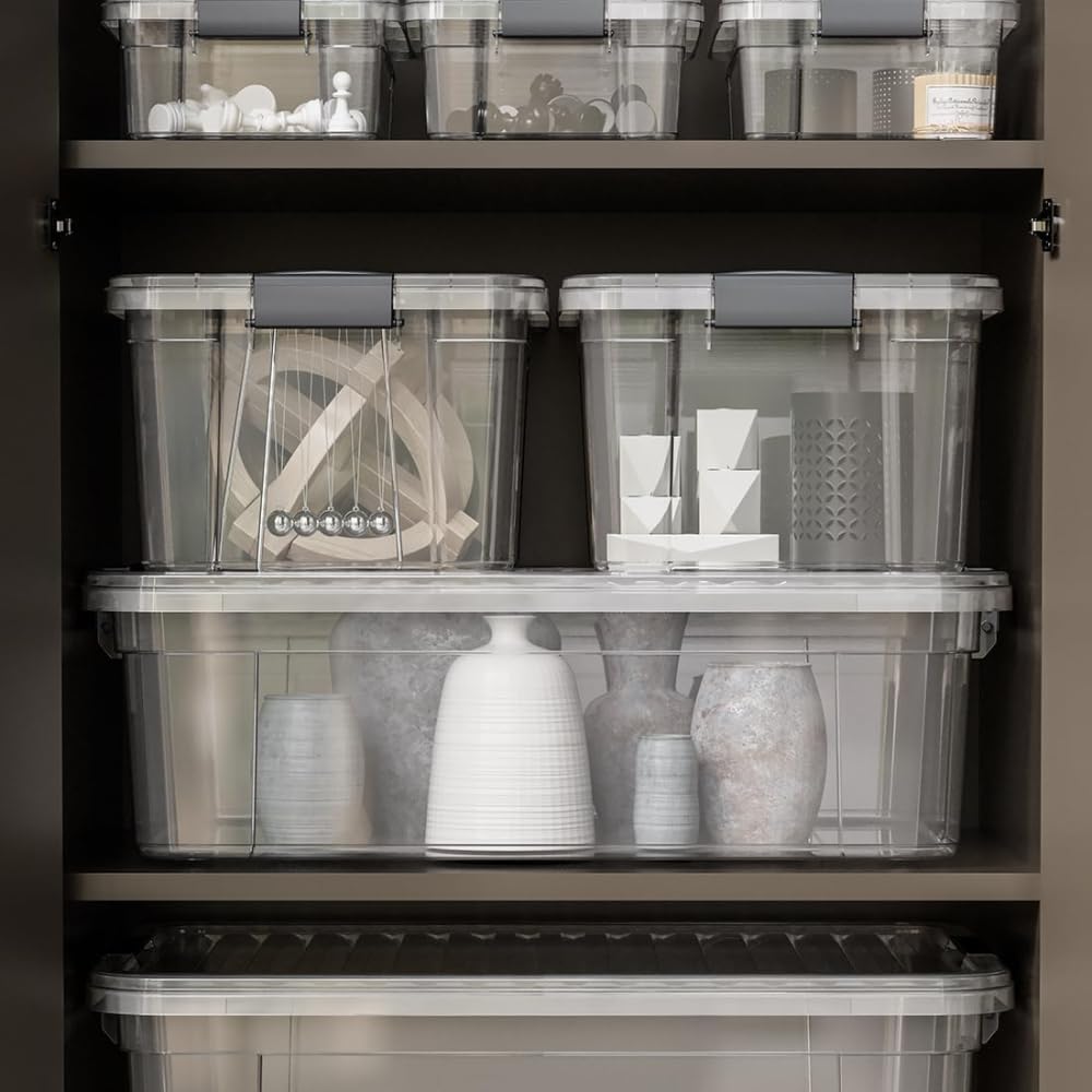 Clear Storage Box with Lid
