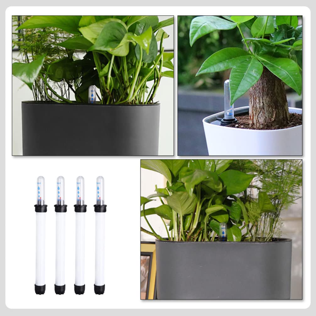 Veemoon 6pcs Plant Pot Water Level Indicator, Flower Pot Water Reminder Plant Moisture Meter Display Gauge for Planter System (180ml,7.8inch)