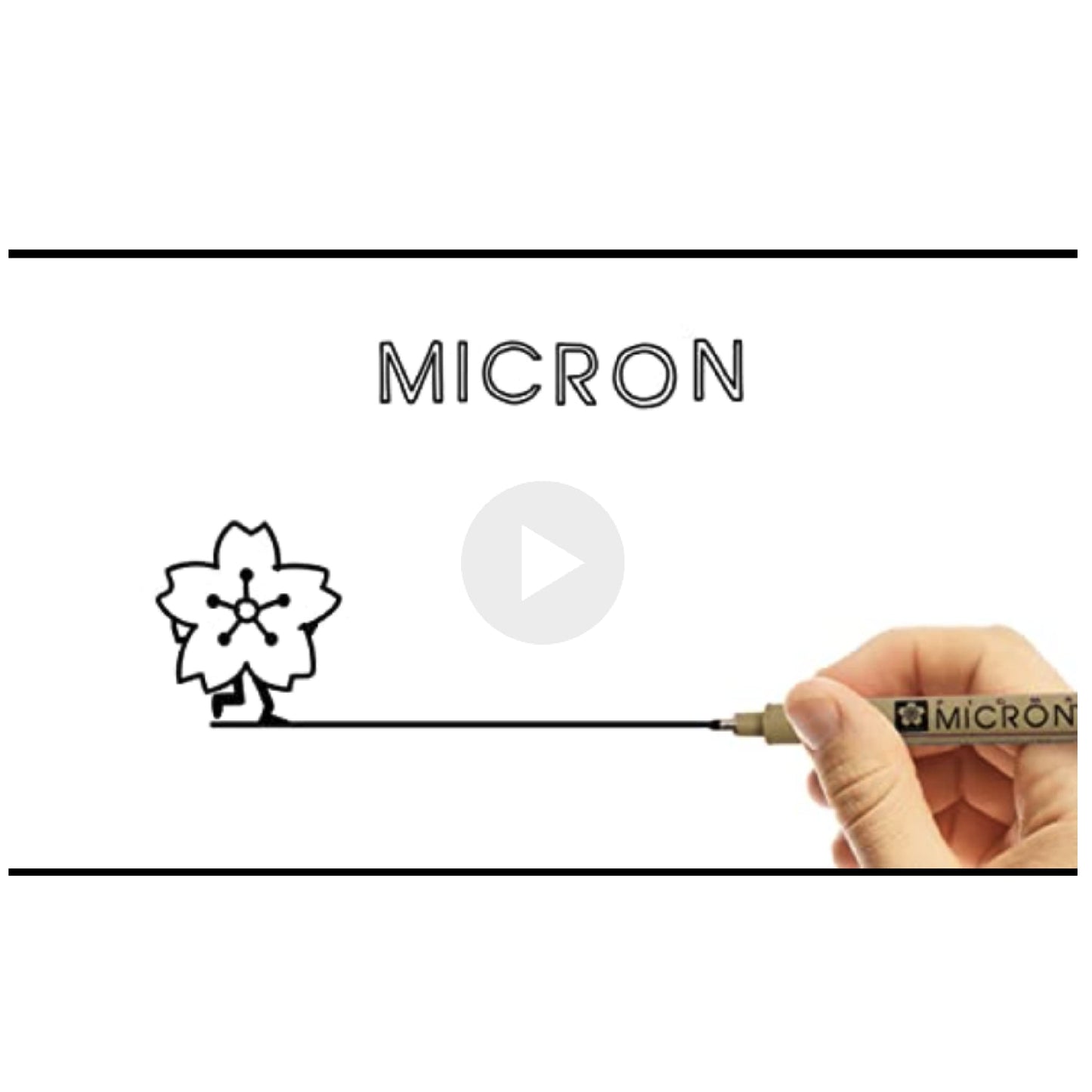 SAKURA 30063 6-Piece Pigma Micron Assorted Colors 01 Ink Pen Set
