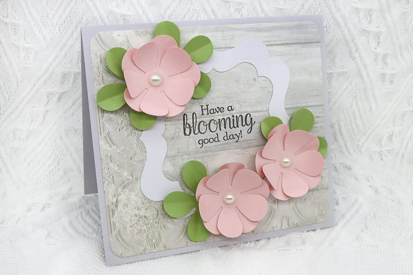 Bira Craft 2 inch Flower 3 Lever Action Craft Punch for Paper Crafting Scrapbooking