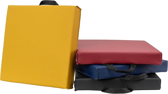 Factory Direct Partners Softscape Toddler, 12" Square, 4-Piece-Volcano Floor Cushion