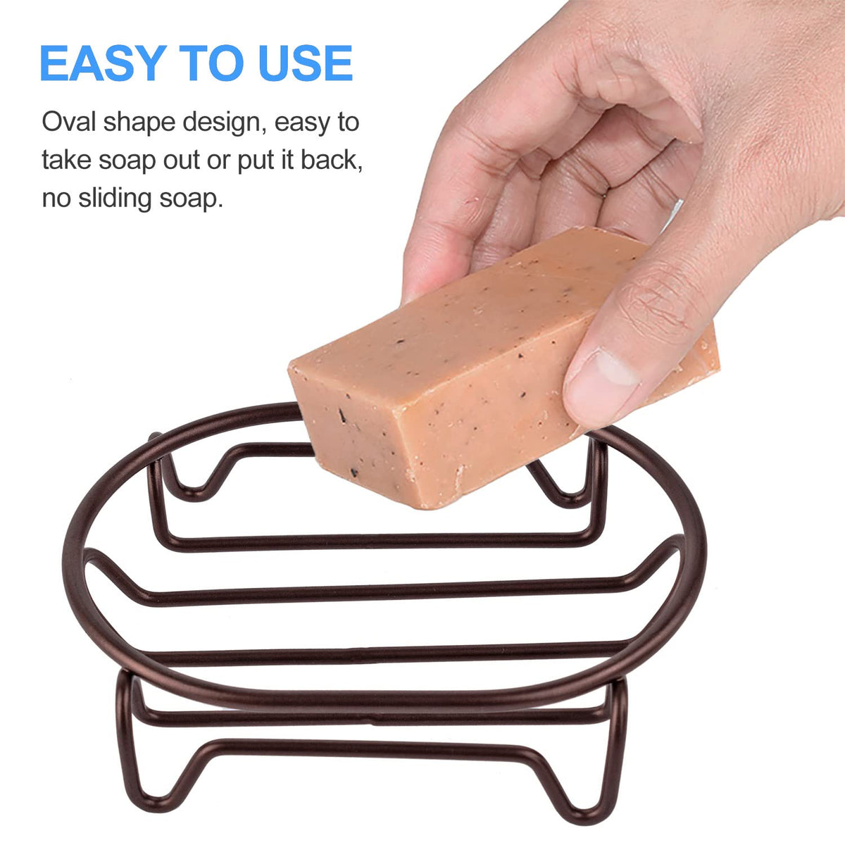 Soap Dish for Shower Bathroom Bar Soap Holder