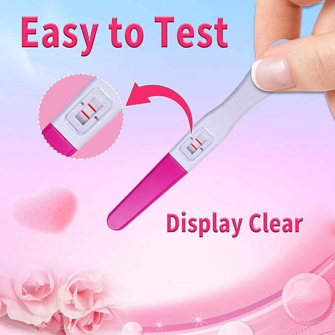 Pregnancy Test Early Detection HCG Level Test for Fertility Women at Home Over 99% Accuracy Individually Packed (Stick 3 Counts)
