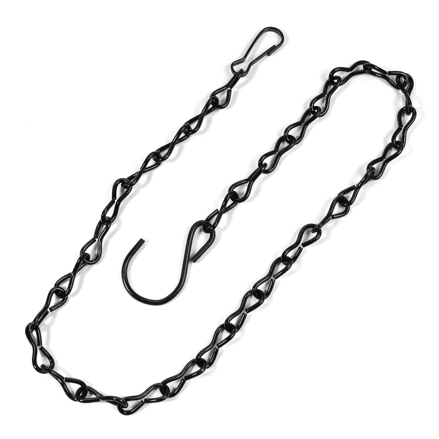 8 Pack 24 Inches Hanging Chain for Bird Feeders, Planters, Birdbaths, Billboards, Lanterns, Chalkboards, Decorative Ornaments (24 Inch 8pc)
