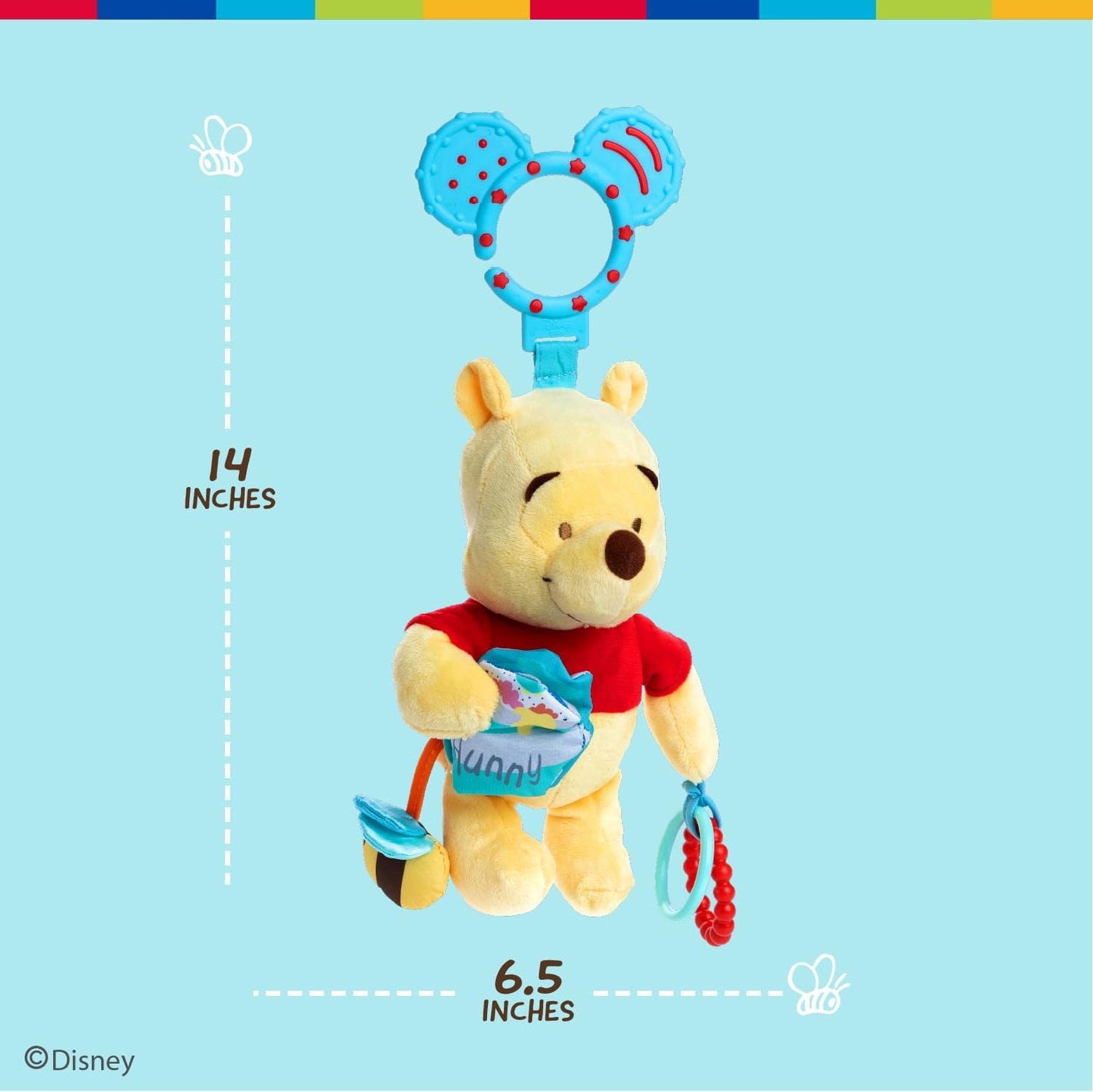 Disney Baby Winnie the Pooh On The Go Activity Toy