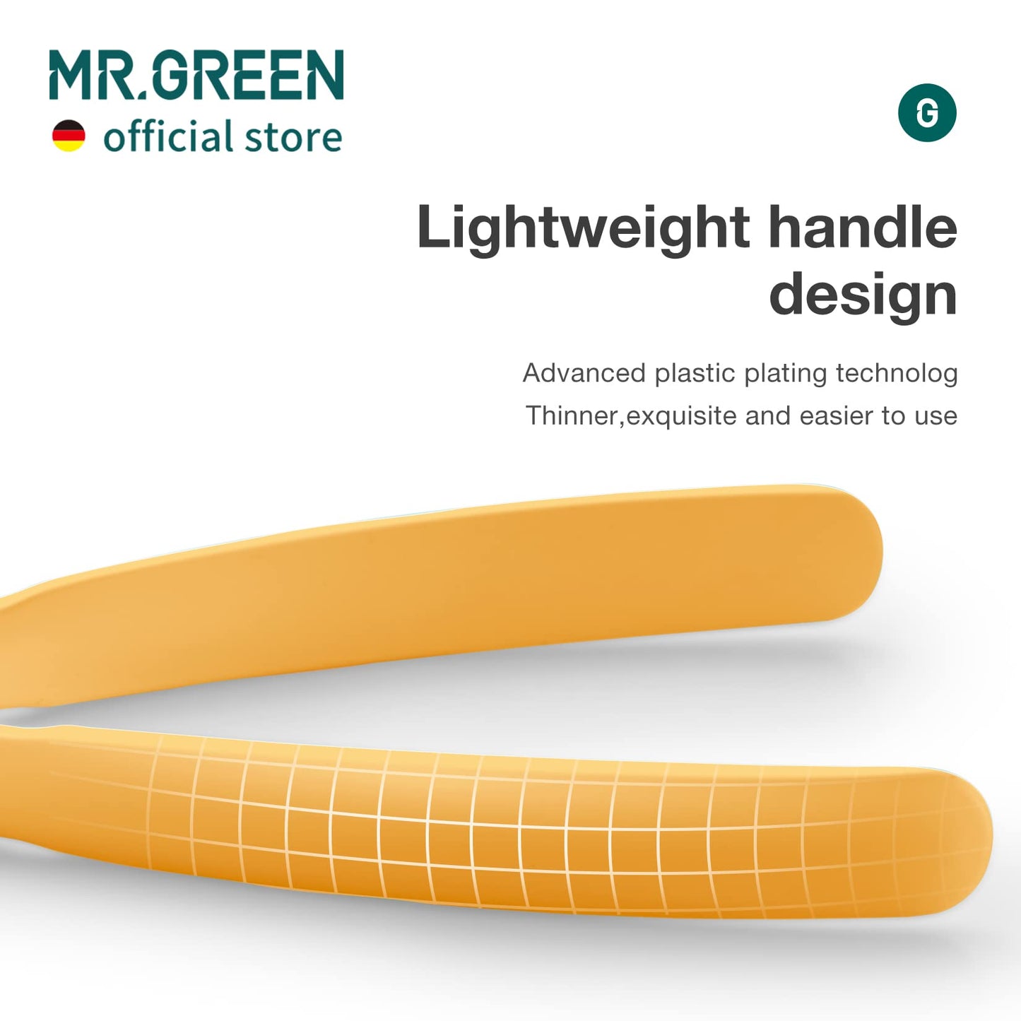 MR.GREEN Toenail Clippers Stainless Steel Ingrown Nail Cutter Thick and Hard Nails Pedicure Manicure Tools (Orange)