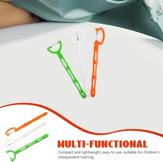 Garneck 3Pcs Oral Muscle Trainer Kids Tongue Thrust Corrector for Kids Speech Therapy Materials Tongue Muscle Exerciser Oral Training Tool