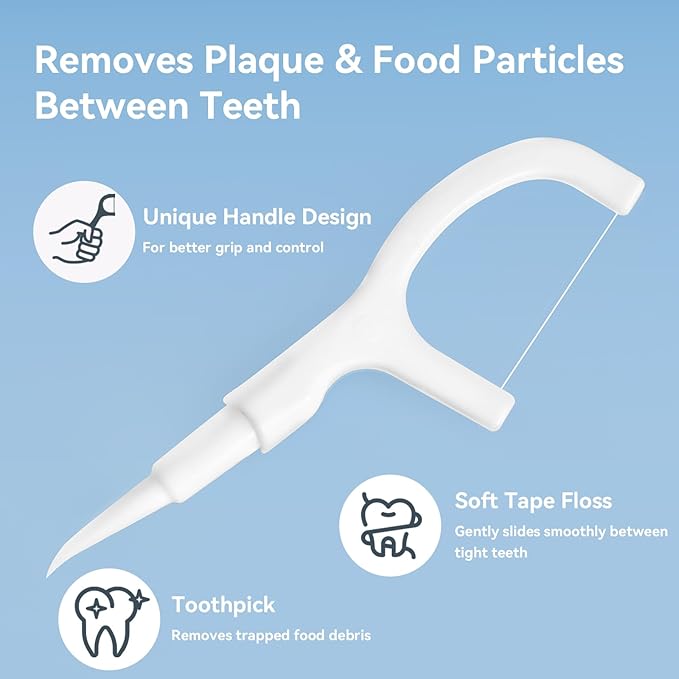 Disposable Mini Travel Toothbrushes, 5-in-1 Pre-Pasted Mini-Brush+Floss+Pick+Tongue Scraper, Prepasted On The Go Toothbrush for Travel, Portable Toothbrush with Freshening Bead, Coolmint, 10 Count