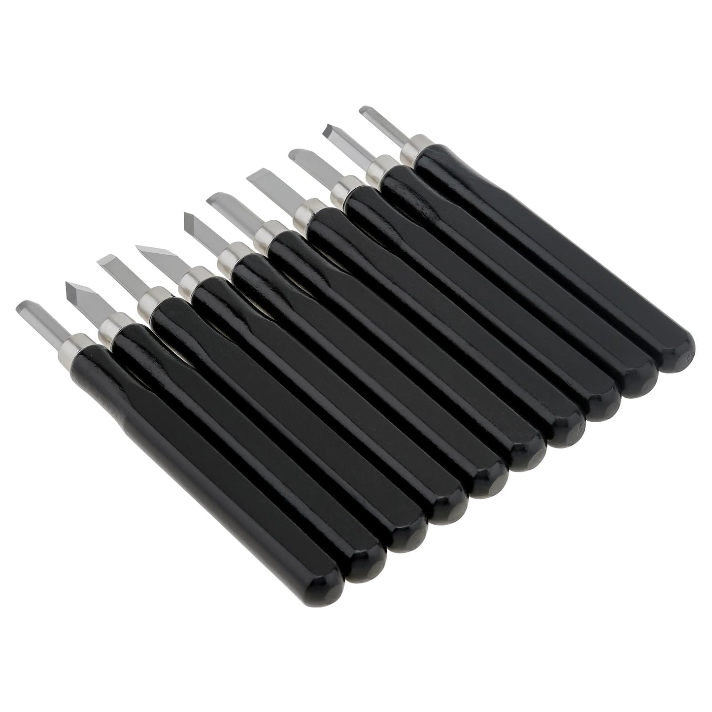 Omninmo Wood Carving Knife Set - 10 PCS Hand Carving Tool Set Whittling Knife Art Craft Caving Tool Kit for DIY Sculpture