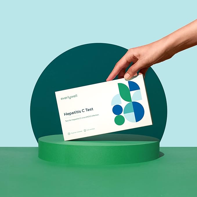Everlywell Hepatitis C Test - at-Home Collection Kit - Discreet, Accurate Results from a CLIA-Certified Lab Within Days - Ages 18+