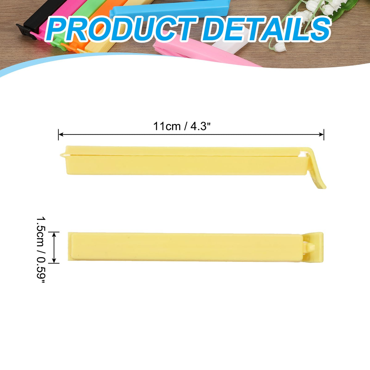 Sealing Clips 4.3 Inch