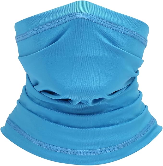 UV Protection Cooling Neck Gaiter Face Mask Scarf for Men - Windproof Neck Cover Bandana Neck Warmer Mask