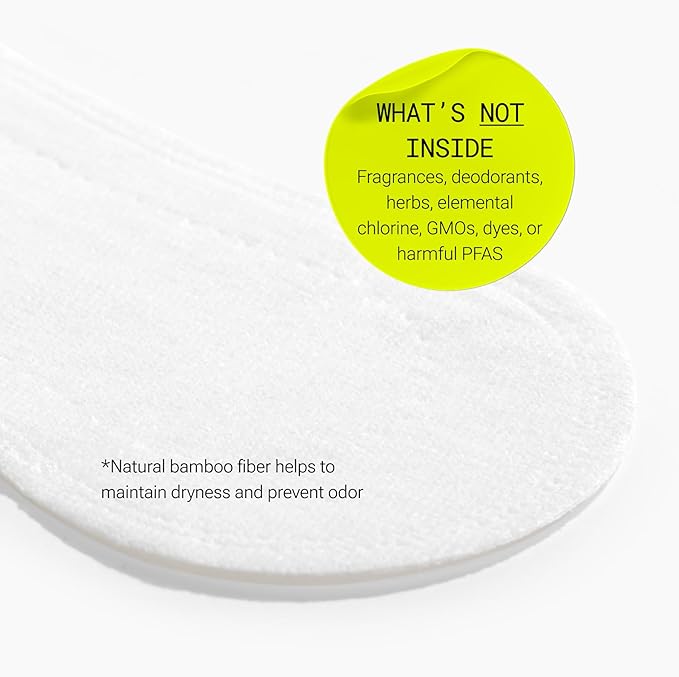 Flex Bamboo Panty Liners | Ultra Thin Daily Pantyliners | Comfortable Fragrance-Free Feminine Care Liners | 100% Bamboo | 7.08” Long, 10mL Absorbency | Helps Fight Odor | (2-Pack, 100 Liners Total)