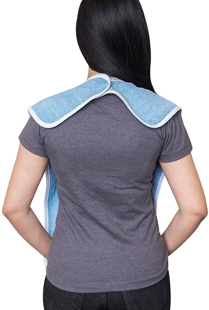 Avalon Towels Adult Bibs for Women 100% Cotton Bib for Adults for Eating - Terry Cloth Adult Bibs for Men Clothing Protectors