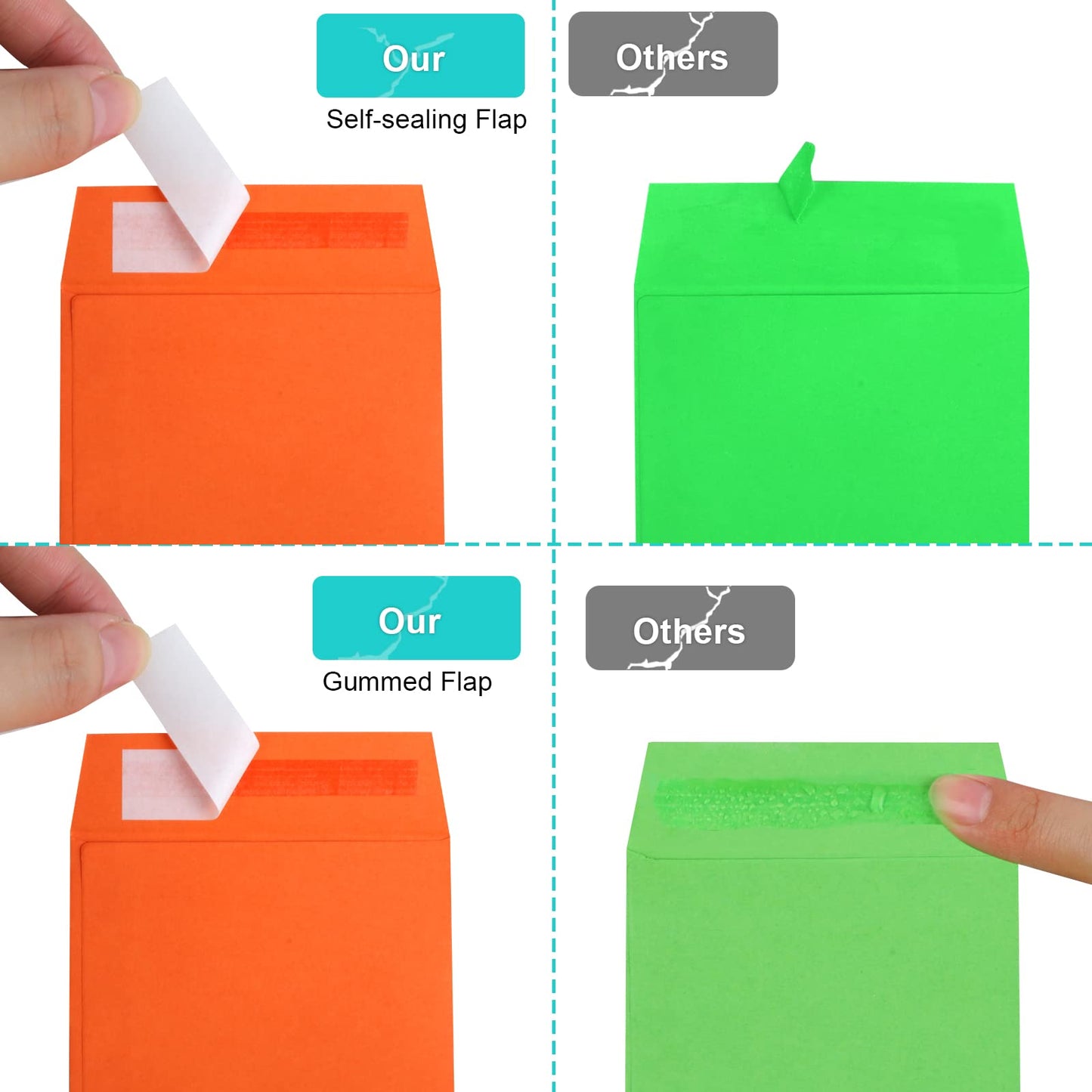 Cash Envelopes -120 Envelopes Money Saving Challenge, 3.2x6.6inch Money Envelopes for Budgeting, Coins, Checks, Gift Cards & Tickets