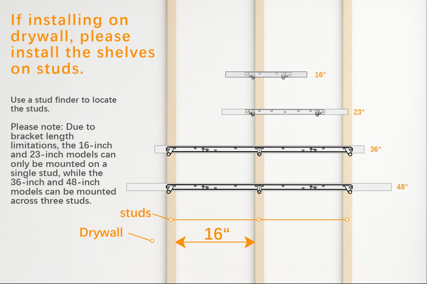 BAYKA Floating Shelves for Wall, Set of 3, 22.5 Inch Rustic Wood Wall Mounted Shelving for Bathroom, Bedroom, Living Room or Kitchen, Hanging Display Decor Book Shelf with 22 lbs, Rustic Brown