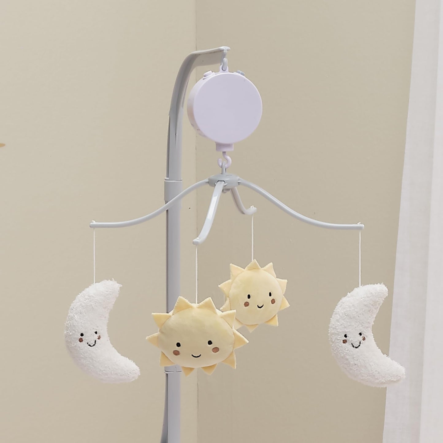 Bedtime Originals Little Star Celestial Musical Baby Crib Mobile Soother Toy
